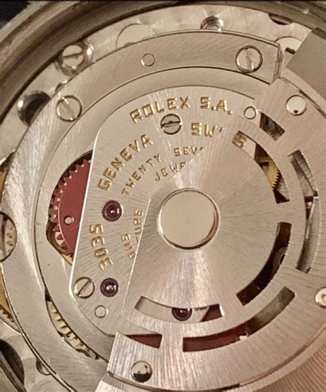 rolex montava su ref 16234 il calibro 3035|rolex 3035 cal.